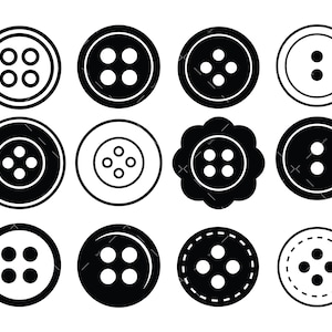 Naaiknop Svg, PNG, Cricut, naaien gesneden bestanden, knoppen naaien Svg, naaiknop, bloemen svg