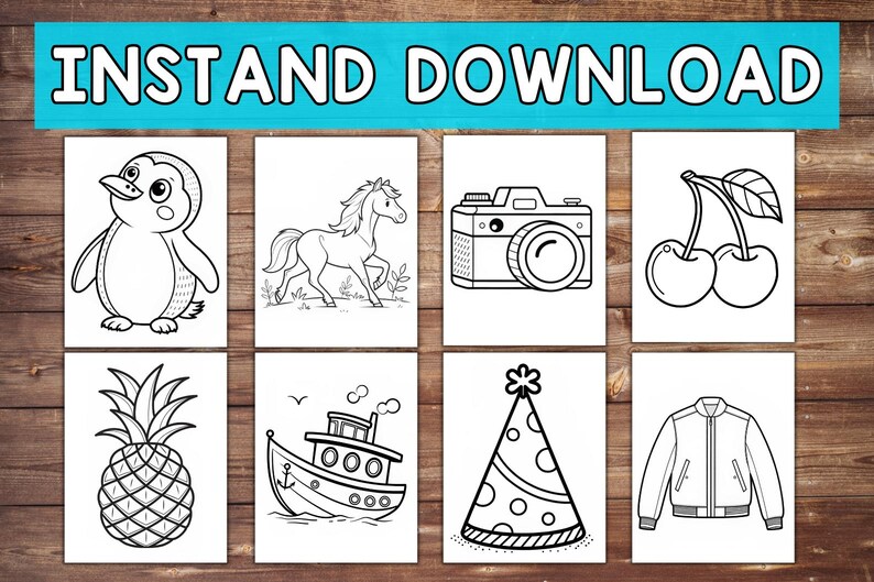 Coloring Book simple
easy coloring page
Coloring book
fruits vegetables
cute kawaii pages
kids coloring book
Kindergarten
Children's activity
toddlers coloring
digital coloring
for toddlers
printable
Digital download