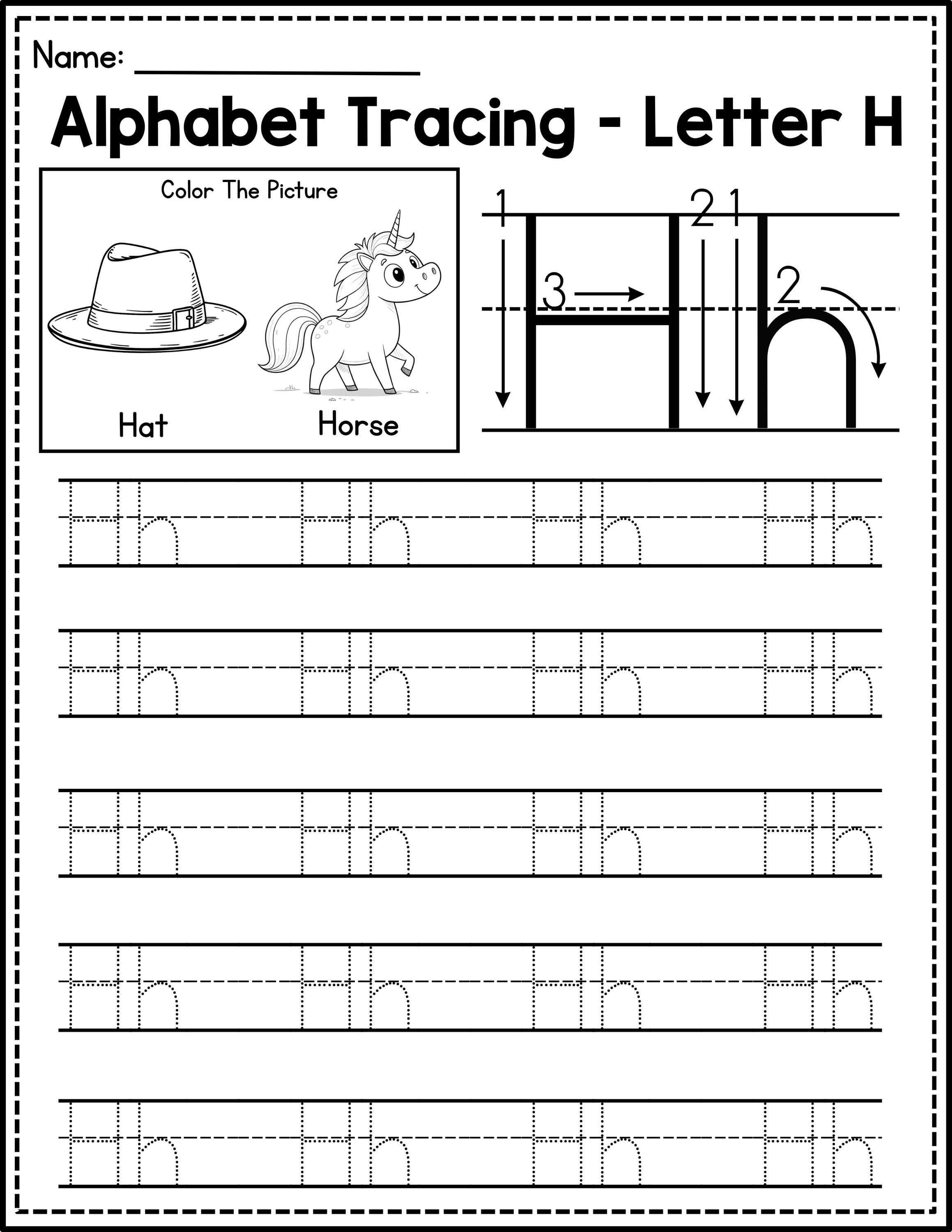 Trace and learn the alphabet with fun printables.