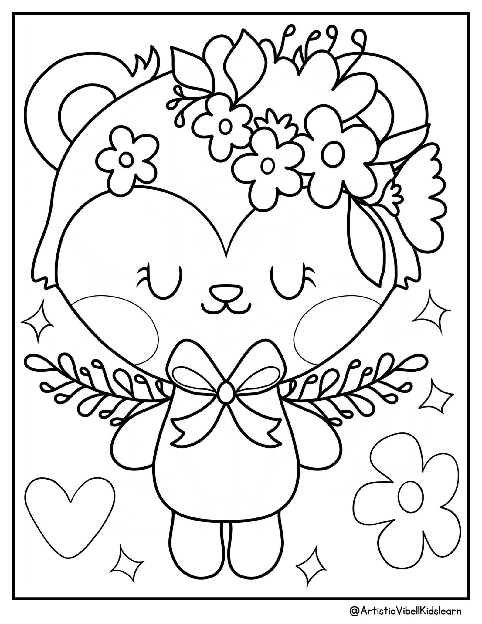 Kindergarten Spring Coloring Pages Coloring Book With Animal Pages