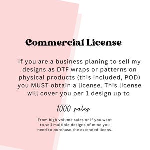 Commercial License for DTF businesses up to 1000 sales