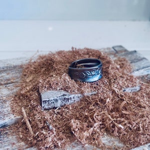Vintage Style • Stainless Steel • Handcrafted Antique Spoon Ring