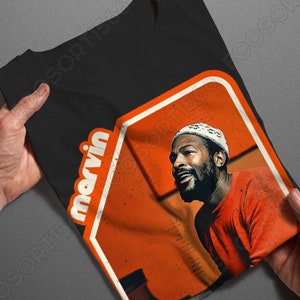 Retro Marvin Gaye Tribute Unisex Heavy Cotton T-shirt | Sweatshirt | Hoodie