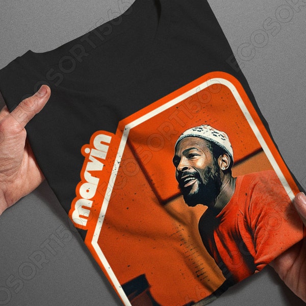 Retro Marvin Gaye Tribut Unisex Schwere Baumwolle T-Shirt | Sweatshirt | Hoodie