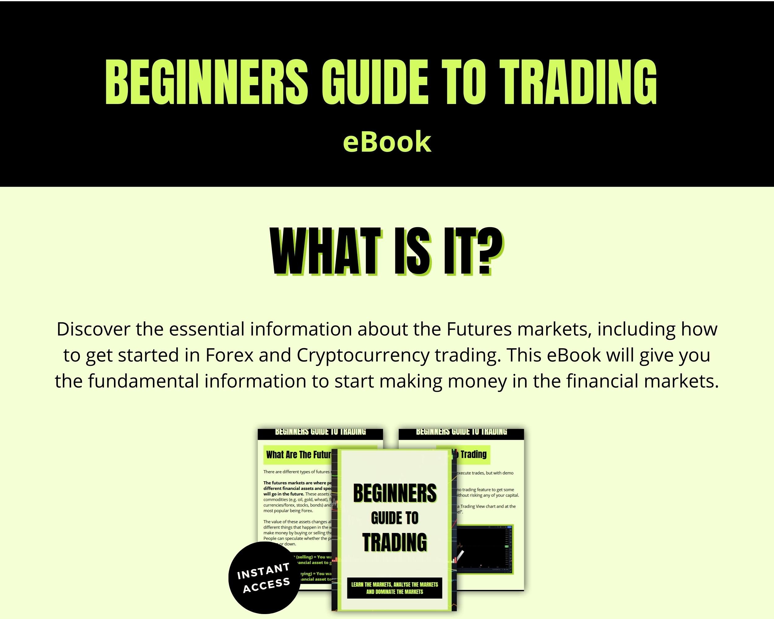 Beginners Trading Guide, Bitcoin and Forex Manual Ebook PDF, Crypto Trading  Guide, Learn to Trade, Earn Money Investing - Etsy