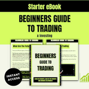 Beginners Trading Guide, Bitcoin And Forex Manual eBook PDF, Crypto Trading Guide, Learn To Trade, Earn Money Investing