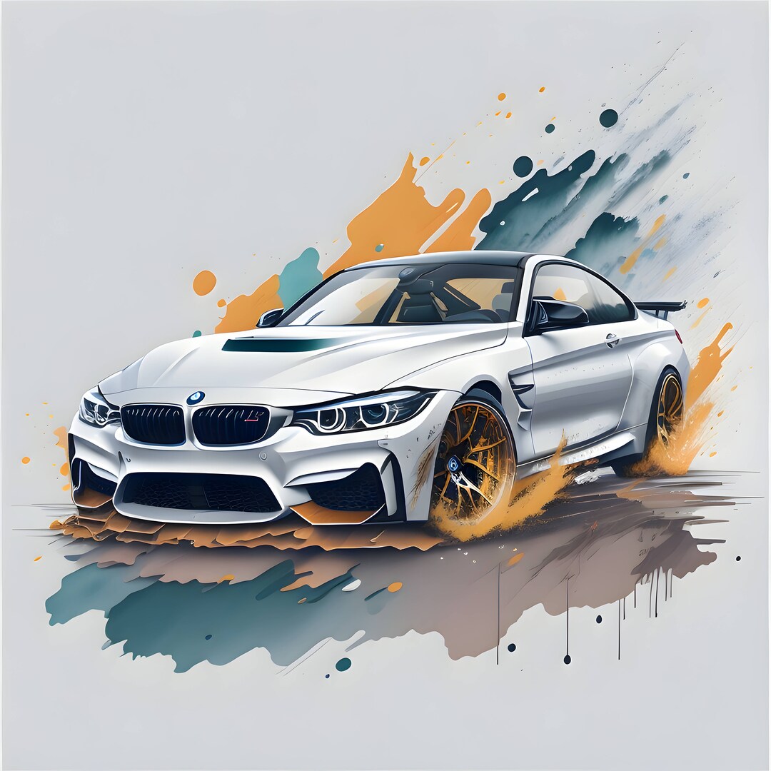 Simple Abstract Car Abstract Car Digital Print - Etsy
