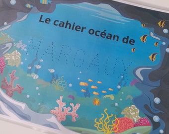 Ocean Kindergarten Activity Book