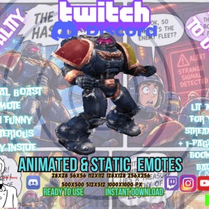 Emote Imperial Boast / Emote de Twitch, Emoji de Discord, Meme de Stream, Gráfico Artístico (Descarga Digital)
