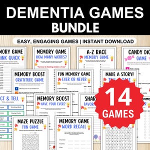 dementia activities, dementia cards, dementia worksheets,