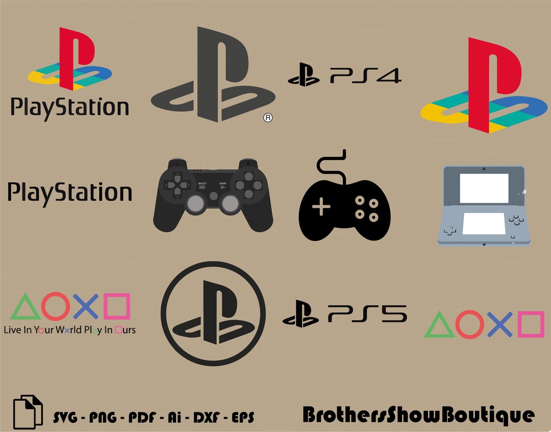 playstation svg
