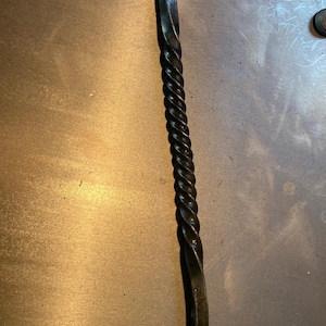 Hair Pin, Hand Forged