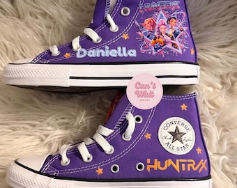 Custom converse Huntrix shoes personalized