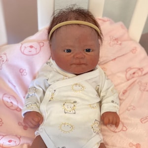 Full silicone reborn baby girl doll