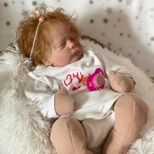 Reborn Baby with Fantasy Angioma Stain Realborn ASHLEY Cuddle
