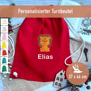 Sac de sport personnalisé avec nom et motif. Sac de sport avec animaux, voitures, pelles pour garderie, maternelle, école