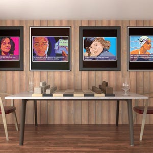 Child Heroes teachers resources Educational posters Motivational inspiring Wall  Art elementary school Walls Children changing the world