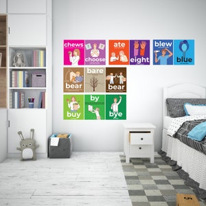 Homonym posters English Spelling Grammar, Multiple Meaning Words  Classroom Decor English learners Classroom English language poster