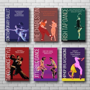 Dance Genre: Contemporary Ballet, Jitterbug, Charleston, Hip Hop Breakdancing,