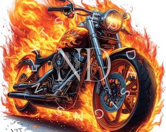 Harley chopper Tshirt for him and her, Harley Bike png, Harley Shirts, Harley gift png, Tshirt Sublimation motorbike png, Motorcycle PNG