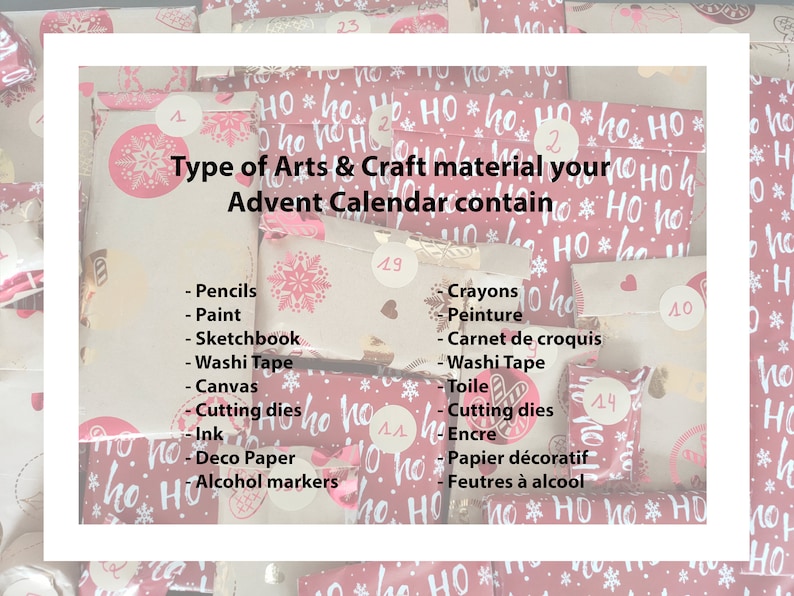 Calendrier de l'Avent Arts & Craft image 4