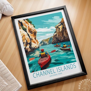 Channel Islands California Print, National Park Wall Art, Channel Islands Poster, Personalized Gifts, Home Decor Gifts