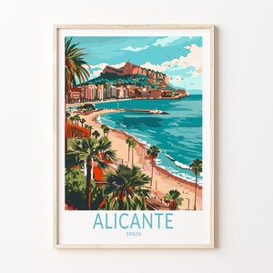 Die Stadt Chicla Chiclane, Spanien Kunstdruck, Spanien Poster, Spanien Geschenke, Hochzeitsgeschenke