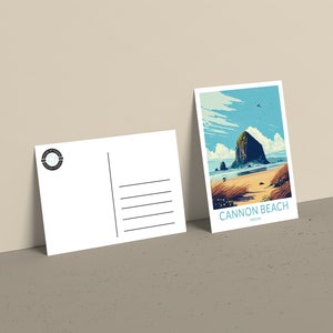NEU! Set von Reisepostkarten 4 "x6", benutzerdefinierte personalisierte Reiseillustration, Geburtstagsgeschenke, Flitterwochengeschenke, Hochzeitsgeschenke Wandkunst