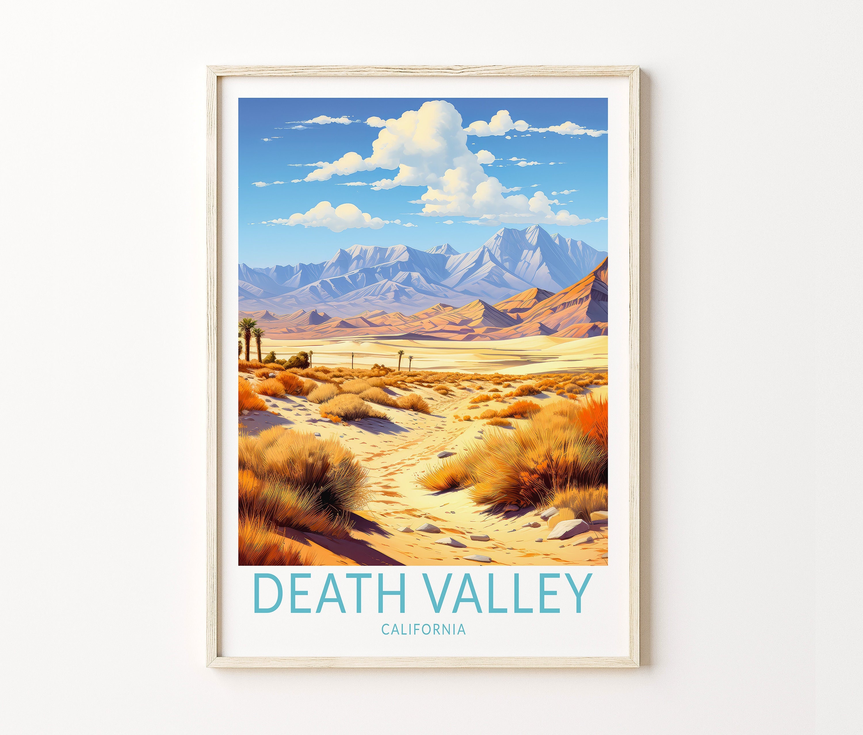 Death Valley Poster - Etsy | Poster