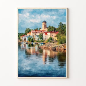 Finland Watercolor - Etsy