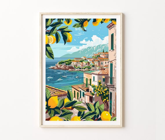 シチリア産 絵画