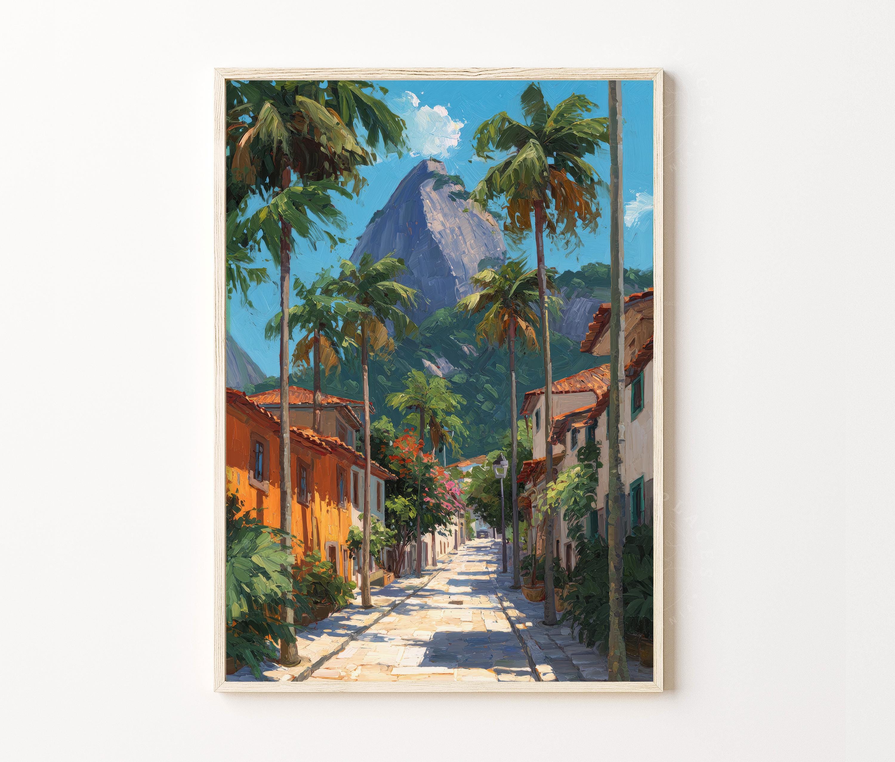 Rio De Janeiro Oil Painting - Etsy