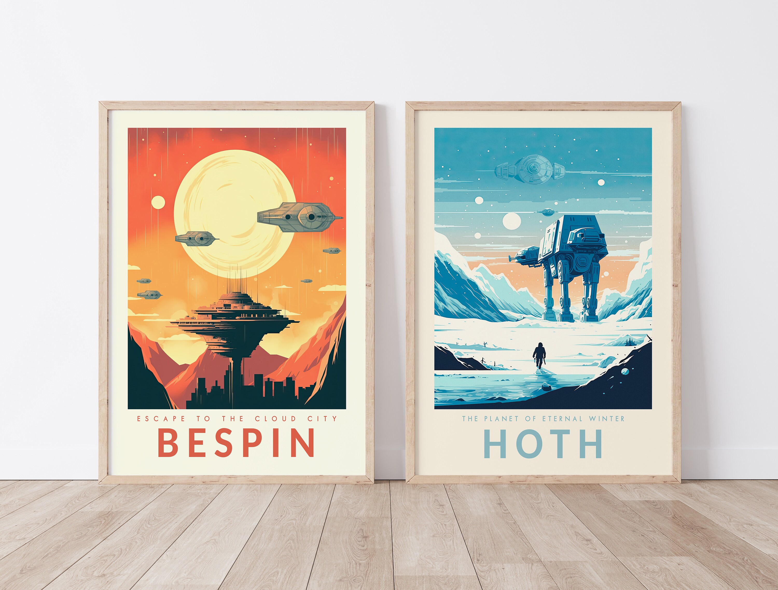 Star Wars Money Saving Offer 4 Prints of Star Wars Trilogy - Etsy