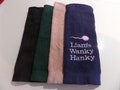 Personalised wanky hanky - rude / novelty - fun gift - beautifully embroidered gift !