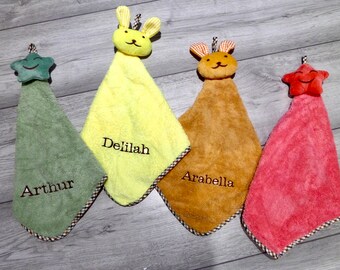 Personalised Super soft. / cute comforter - Embroidered any name / details you wish