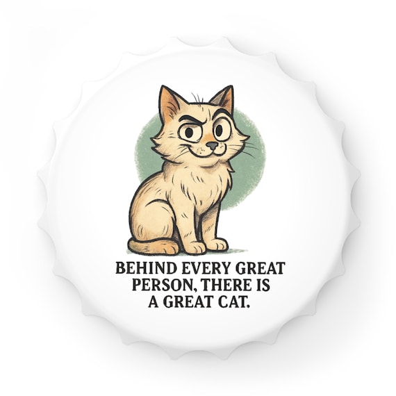 Cat Lover Bottle Opener: Playful Kitchen & Bar Accessory