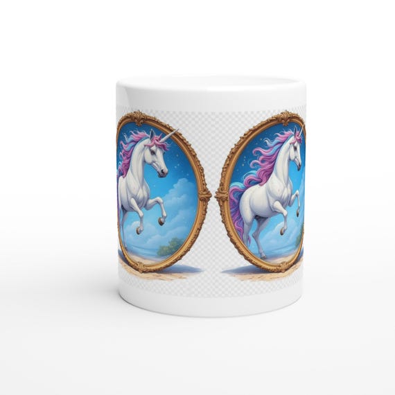 Colorful Unicorn Mug - Cute Ceramic Coffee Mug - Perfect Gift for Unicorn Lovers