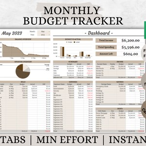 Monthly Budget Planner Google Sheet Bills Tracker Expenses Tracker Smart Calendar Money Manager Pro Budgeting Planner Financial Planning