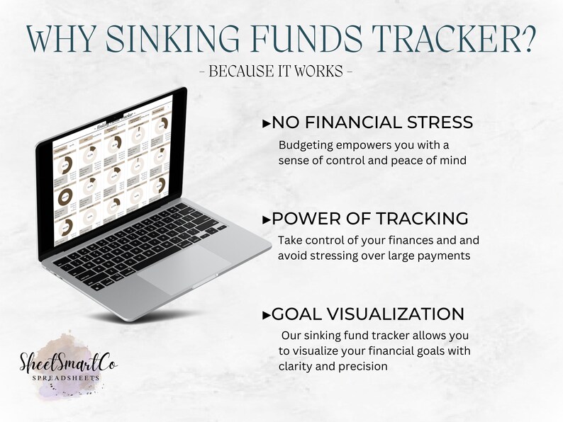Sinking Funds Tracker Google Sheets Savings Tracker Debt Tracker ...