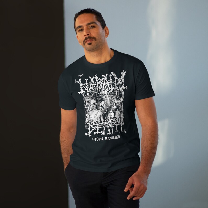 Napalm Death Utopia Banished Album Cover Men's Modern-fit - Etsy