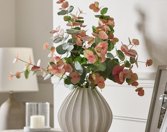 Faux Blush Eucalyptus Arrangement