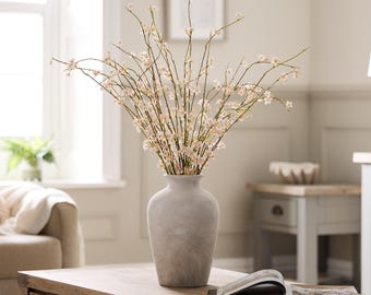 Faux Pink Blossom Arrangement