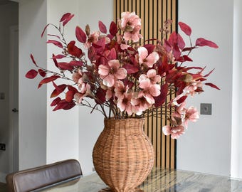 Faux Autumn Floral Arrangement | Artificial Flowers