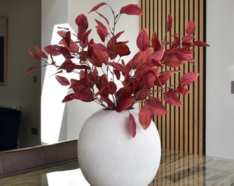 Faux Autumn Juneberry Stem