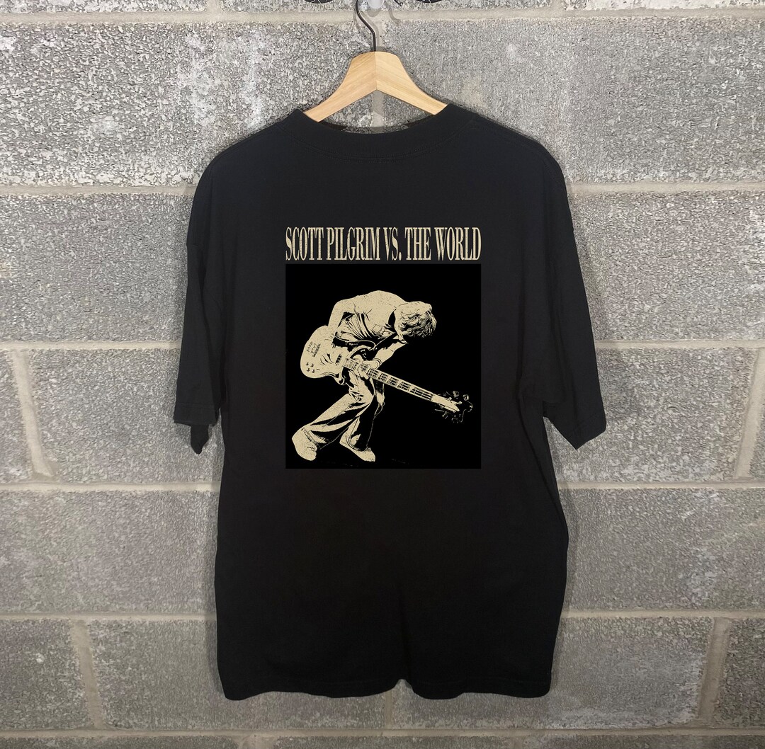 Scott Pilgrim Vs the World Retro Tshirt Scott Pilgrim Tee Etsy