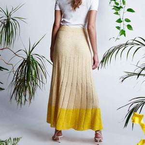 Pattern | PRIYA | Design Pascuali | Nepal | Size XS - XXL | Women&#39;s skirt knitted | Pattern in German & English