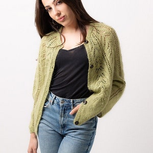 Instructions | EYED FERN | Design Pascuali | Mohair Bliss & Pinta | Size XS - 5XL | Knitted jacket | Instructions in German, English