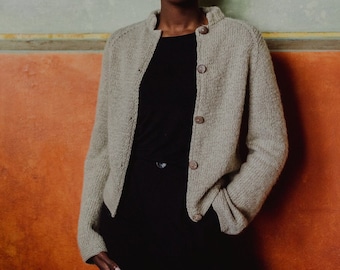 Instructions | SUNITA | Design Pascuali | Re-Jeans and Manada | Size XS - 3XL | Women&#39;s knitted jacket | Instructions in German & English