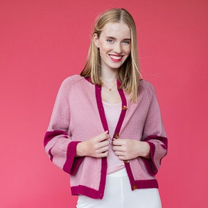 Anleitung | PAULITA | Design Pascuali | Merino Baby | Gr XS - 3XL | Damen Blouson gestrickt | Anleitung auf Deutsch & Englisch