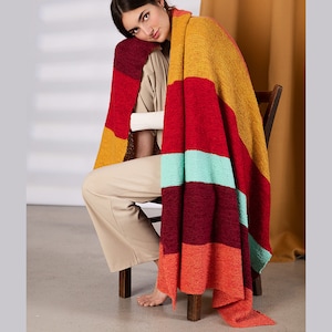 Anleitung | MILAN | Design Pascuali | Alpaca Lace und Suave | 120 cm x 170 cm | Decke gestrickt | Anleitung auf Deutsch & Englisch